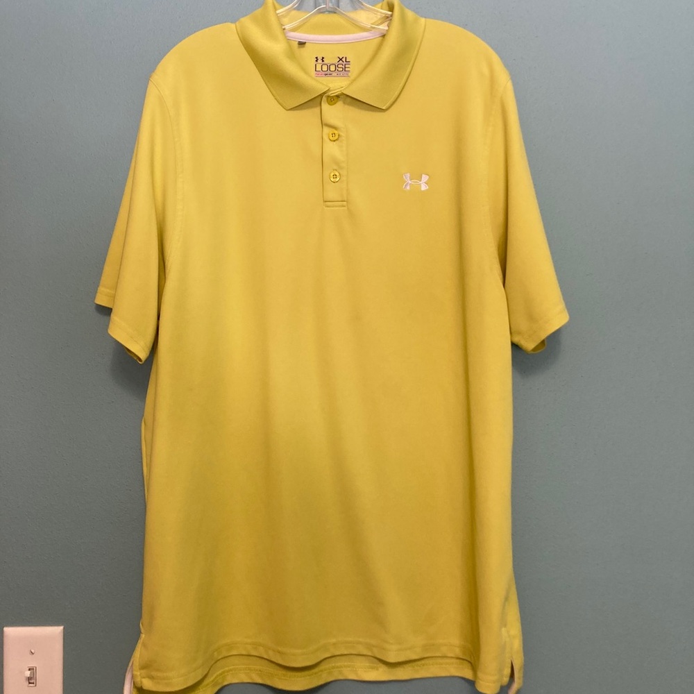 Under Armour Heat Gear Loose Fit Polo Shirt